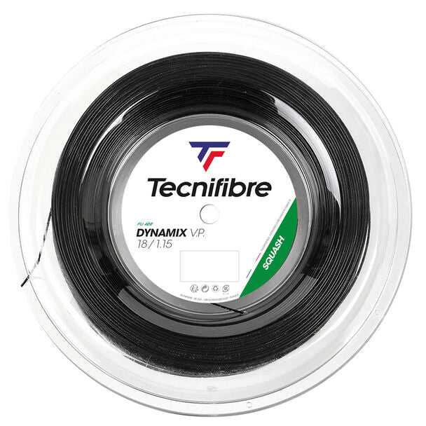 Squash Racquet Stringing - Tecnifibre Black