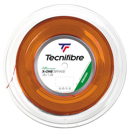 Squash Racquet Stringing - Tecnifibre Orange
