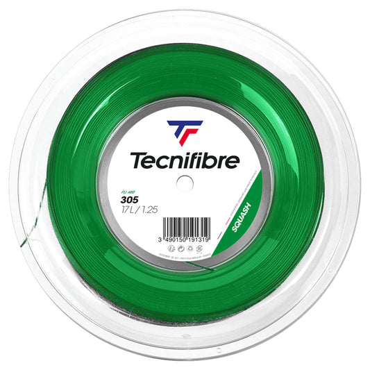 Tecnifibre 305 17 1.25mm Squash 200M Reel