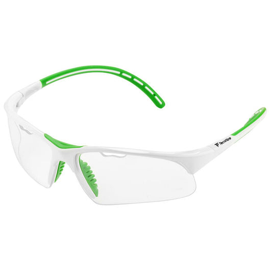 Tecnifibre Squash Goggles White & Green